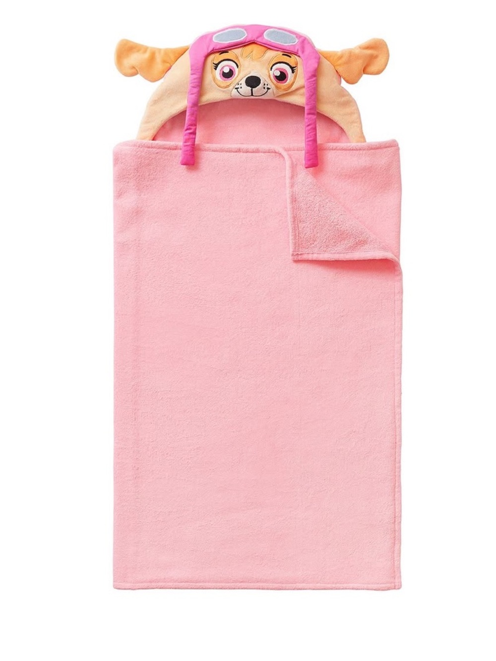 Pottery barn kids PAW Patrol Skye Cotton hooded towel pink girls